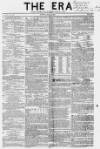 The Era Sunday 01 May 1842 Page 1