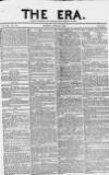 The Era Sunday 30 June 1850 Page 1