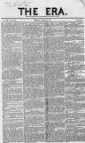 The Era Sunday 29 June 1851 Page 1