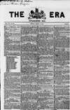 The Era Sunday 19 March 1854 Page 1