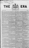 The Era Sunday 10 September 1854 Page 1