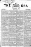 The Era Sunday 09 December 1855 Page 1