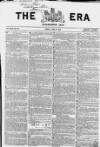 The Era Sunday 22 June 1856 Page 1
