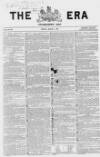 The Era Sunday 01 March 1857 Page 1