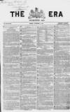 The Era Sunday 01 November 1857 Page 1