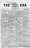 The Era Sunday 13 December 1857 Page 1