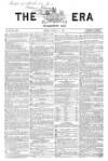 The Era Sunday 03 January 1858 Page 1