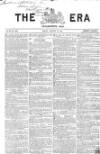The Era Sunday 31 January 1858 Page 1