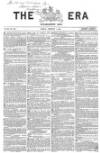 The Era Sunday 07 February 1858 Page 1