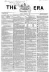 The Era Sunday 26 December 1858 Page 1