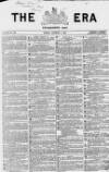 The Era Sunday 02 December 1860 Page 1