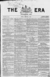The Era Sunday 01 February 1863 Page 1