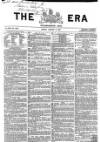 The Era Sunday 31 January 1864 Page 1