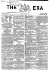 The Era Sunday 27 March 1864 Page 1