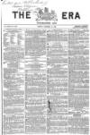 The Era Sunday 25 December 1864 Page 1