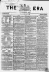 The Era Sunday 19 February 1865 Page 1