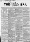 The Era Sunday 16 July 1865 Page 1
