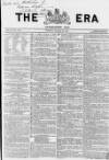 The Era Sunday 22 October 1865 Page 1
