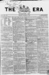 The Era Sunday 31 December 1865 Page 1