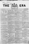 The Era Sunday 28 January 1866 Page 1