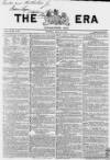 The Era Sunday 22 April 1866 Page 1