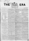The Era Sunday 09 September 1866 Page 1