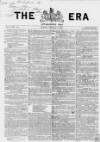 The Era Sunday 16 December 1866 Page 1