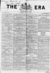 The Era Sunday 13 January 1867 Page 1