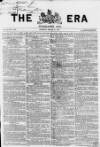 The Era Sunday 31 March 1867 Page 1