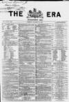 The Era Sunday 29 December 1867 Page 1