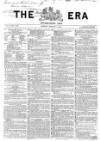 The Era Sunday 02 February 1868 Page 1