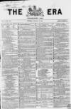 The Era Sunday 10 January 1869 Page 1