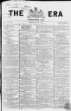 The Era Sunday 21 March 1869 Page 1