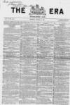 The Era Sunday 10 October 1869 Page 1