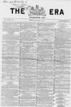 The Era Sunday 17 October 1869 Page 1