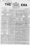 The Era Sunday 31 October 1869 Page 1