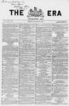 The Era Sunday 28 November 1869 Page 1