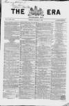The Era Sunday 05 December 1869 Page 1