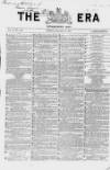The Era Sunday 12 December 1869 Page 1