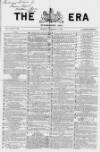 The Era Sunday 19 December 1869 Page 1