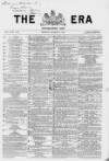The Era Sunday 26 December 1869 Page 1