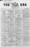 The Era Sunday 06 March 1870 Page 1