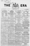 The Era Sunday 01 October 1871 Page 1