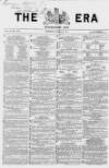 The Era Sunday 08 October 1871 Page 1