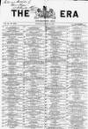 The Era Sunday 14 October 1877 Page 1