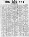 The Era Saturday 05 March 1887 Page 1