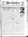The Era Wednesday 18 March 1936 Page 1