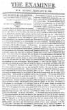 The Examiner Sunday 21 February 1808 Page 1