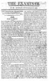 The Examiner Sunday 27 November 1808 Page 1