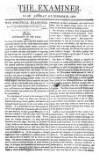 The Examiner Sunday 25 December 1808 Page 1